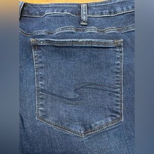 Silver Jeans Suki Skinny cropped